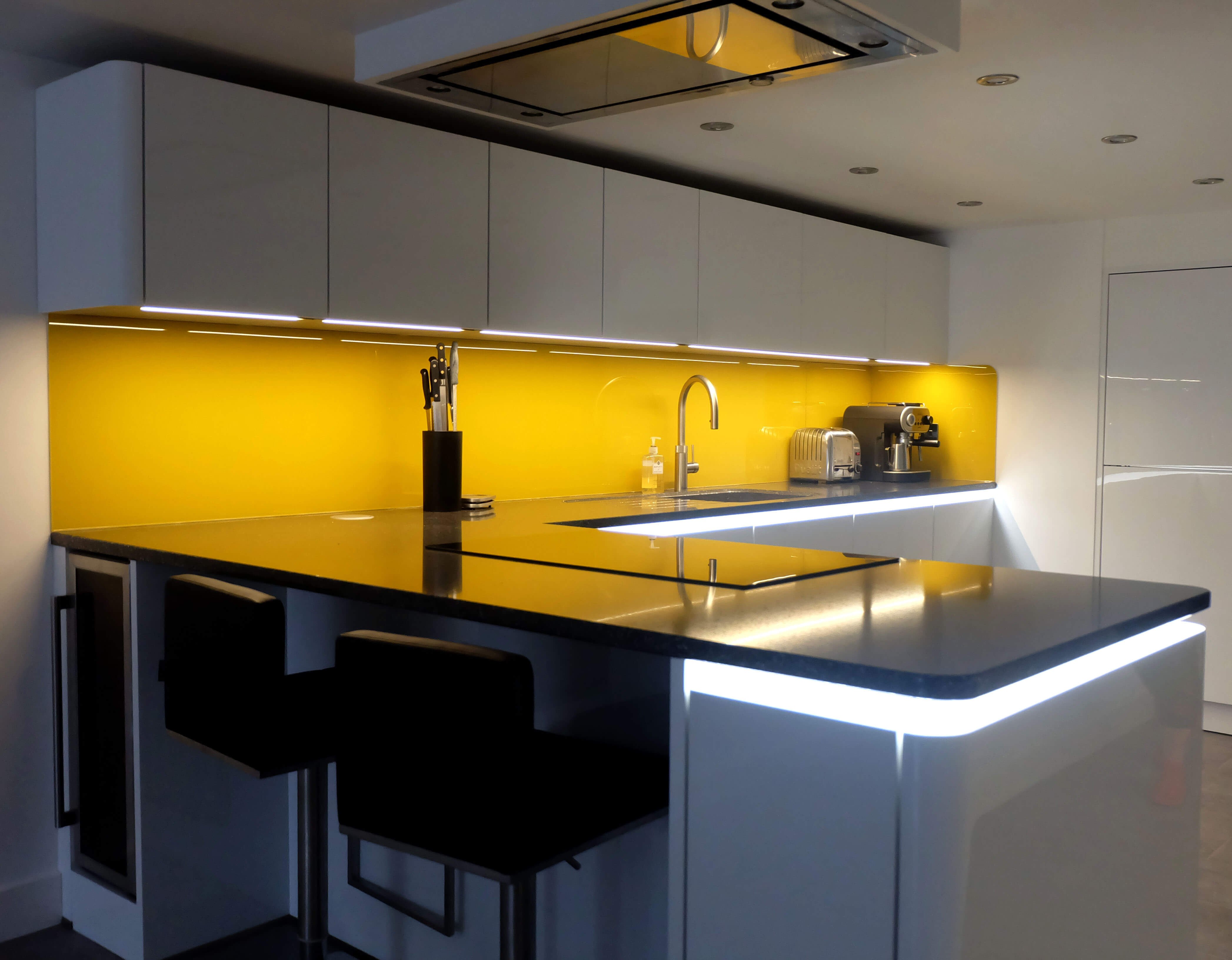 Modern White Kitchen – York