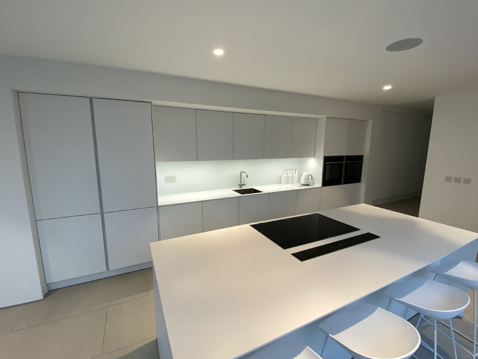 Pure White Kitchen Installed In York