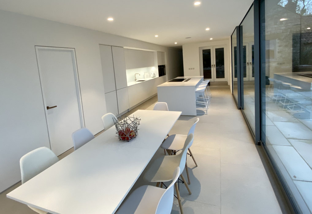 Pure White Kitchen Installed In York
